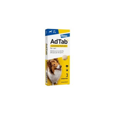 ELANCO ADTAB 3 COMPRESSE PER CANI 22-45KG