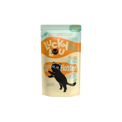 LUCKY LOU ADULT POLLO E TROTA 125GR