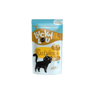 LUCKY LOU ADULT POLLO E CERVO 125GR