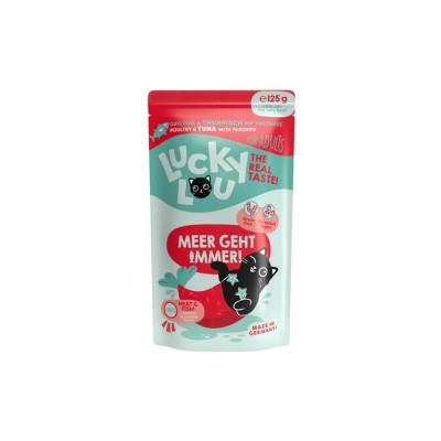 LUCKY LOU ADULT POLLO E TONNO 125GR