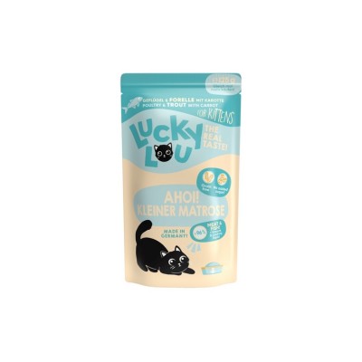 LUCKY LOU KITTEN POLLO E TROTA 125GR