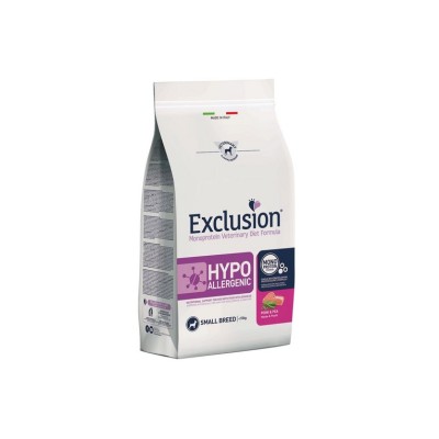 EXCLUSION DIET DOG HYPO SMALL MAIALE E PISELLI SMALL 7KG