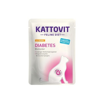 KATTOVIT DIET CAT BUSTA DIABETE POLLO 85GR
