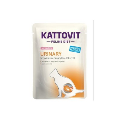 KATTOVIT DIET CAT BUSTA URINARY SALMONE 85GR