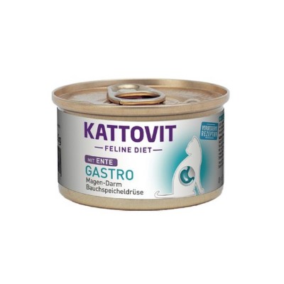 KATTOVIT DIET CAT GASTRO ANATRA 85GR