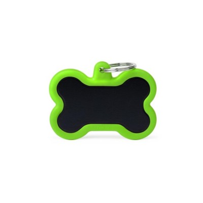 MY FAMILY MEDAGLIETTA IDENTIFICATIVA HUSTAG OSSO VERDE XL