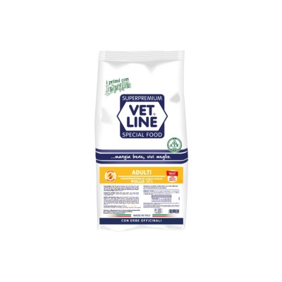 VETLINE DOG ADULT POLLO 3KG
