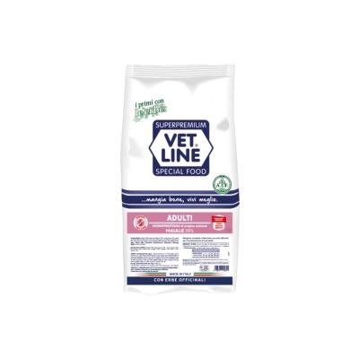 VETLINE DOG ADULT MAIALE 12,5KG