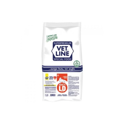 VETLINE DOG LESS DRY ADULT GRAIN FREE ANATRA 3KG