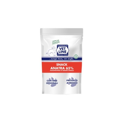VETLINE DOG SNACK ANATRA 80GR