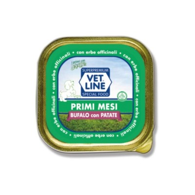 VETLINE DOG CRESCITA BUFALO 150GR
