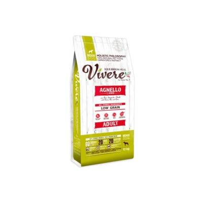 VIVERE ADULT MEDIUM AGNELLO 12KG