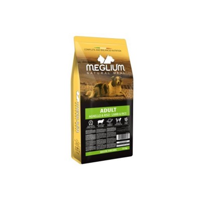 MEGLIUM ADULT AGNELLO 14KG