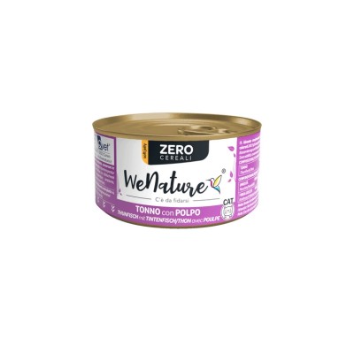 WENATURE CAT ZERO GRAIN TONNO E POLPO 85GR WENATURE CAT ZERO GRAIN TONNO E POLPO 85GR