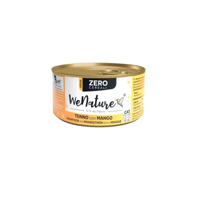 WENATURE CAT ZERO GRAIN TONNO E MANGO 85GR