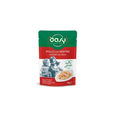 OASY CAT BUSTA MORE LOVE POLLO CON FEGATO 70GR
