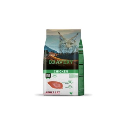 BRAVERY CAT ADULT GRAIN FREE POLLO 2KG