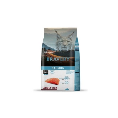BRAVERY CAT ADULT GRAIN FREE SALMONE 2KG