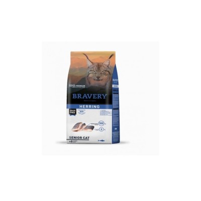 BRAVERY CAT SENIOR GRAIN FREE ARINGA 2KG