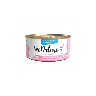 WENATURE CAT ACQUA TONNO CON MORTADELLA 85GR
