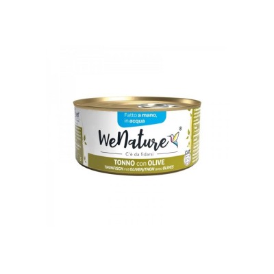 WENATURE CAT ACQUA TONNO CON OLIVA 85GR