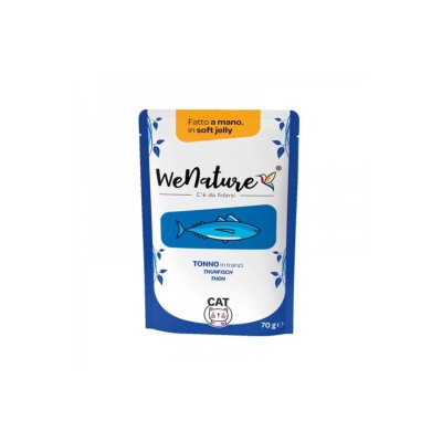 WENATURE CAT BUSTA TRANCI DI TONNO 70GR