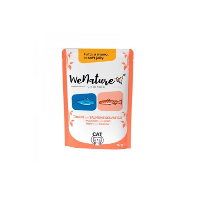 WENATURE CAT BUSTA TONNO E SALMONE 70GR