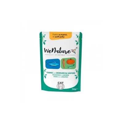 WENATURE CAT BUSTA TONNO CON VERDURE 70GR