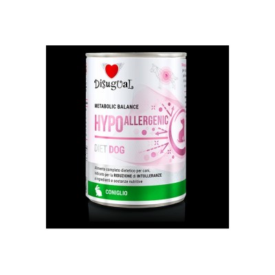 DISUGUAL DIET DOG HYPOALLERGENIC CONIGLIO 400GR