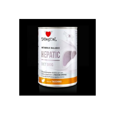 DISUGUAL DIET DOG HEPATIC TACCHINO 400GR