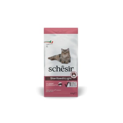 SCHESIR CAT STERILIZED PROSCIUTTO 10KG
