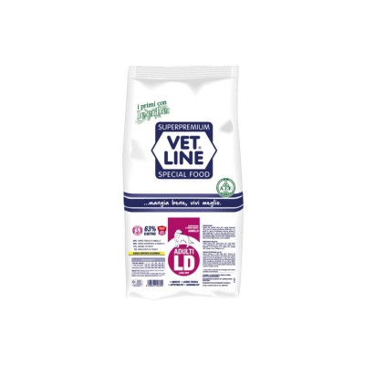 VETLINE DOG LESS DRY M/L AGNELLO 3KG VETLINE DOG LESS DRY M/L AGNELLO 3KG