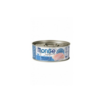 MONGE SUPREME KITTEN TONNO E ORATA 80GR MONGE SUPREME KITTEN TONNO E ORATA 80GR