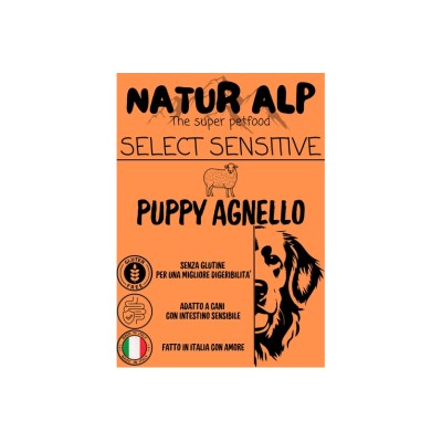 NATUR ALP SELECT SENSITIVE PUPPY AGNELLO 12KG