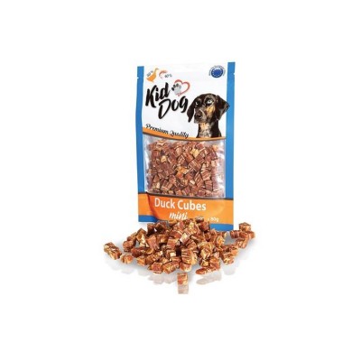 KIDDOG MINI CUBETTI DI ANATRA 80GR KIDDOG MINI CUBETTI DI ANATRA 80GR