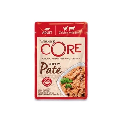 WELLNESS CORE PATE' POLLO E MANZO 85GR