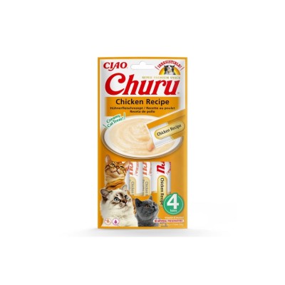 INABA CHURU POPS CREMY POLLO 15gx4 60GR