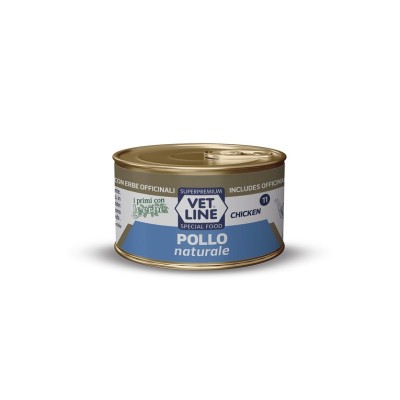 VETLINE CAT NATURALIS 11 POLLO 70GR