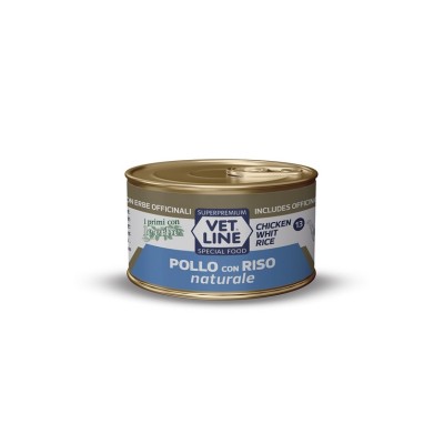 VETLINE CAT NATURALIS 13 POLLO E RISO 70GR