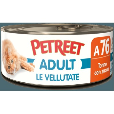 PETREET VELLUTATE A76 TONNO E ZUCCA 70GR