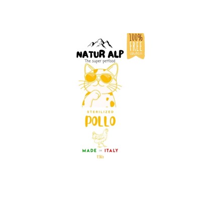 NATUR ALP CAT STERILIZED SENSITIVE POLLO 1,5KG