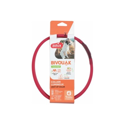 ZOLUX COLLARE LUMIN ROSSO