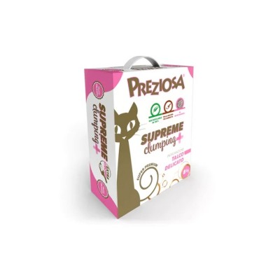 PREZIOSA LETTIERA SUPREME CLUMBING+ TALCO DELICATO 8KG