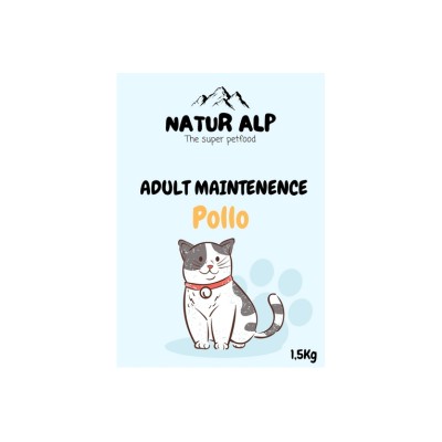 NATUR ALP CAT MAINTENENCE ADULT POLLO 10KG