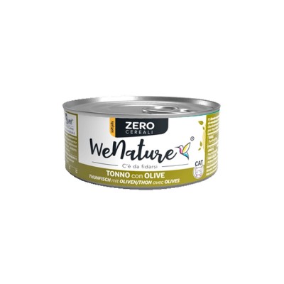 WENATURE CAT ZERO GRAIN TONNO OLIVE 85GR