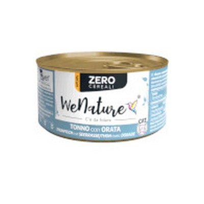 WENATURE CAT ZERO GRAIN TONNO CON ORATA 85GR