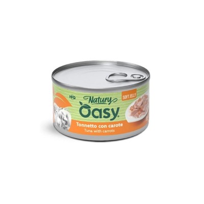 OASY CAT NATURY TONNO CON CAROTE JELLY 85GR