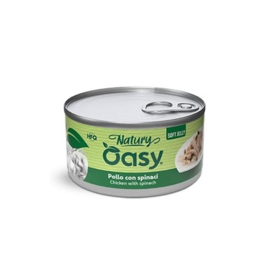 OASY CAT NATURY POLLO CON SPINACI JELLY 85GR