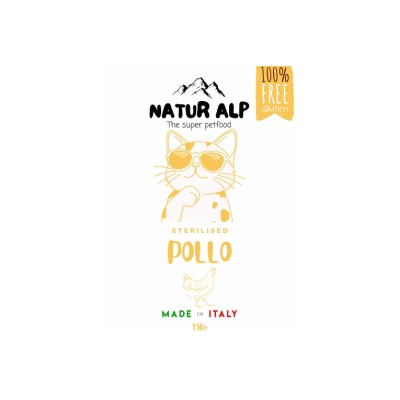 NATUR ALP CAT SENSITIVE STERILIZED POLLO 10KG