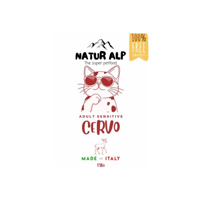 NATUR ALP CAT SENSITIVE CERVO 10KG